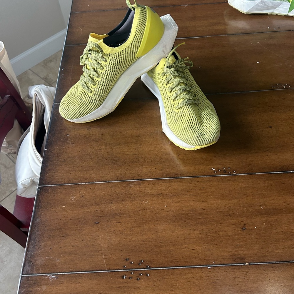 Yellow Athletic Sneakers